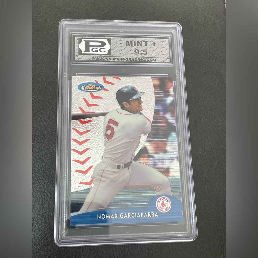 2000 Finest Nomar Garciaparra #1 Boston Red Sox Graded PGC 9.5